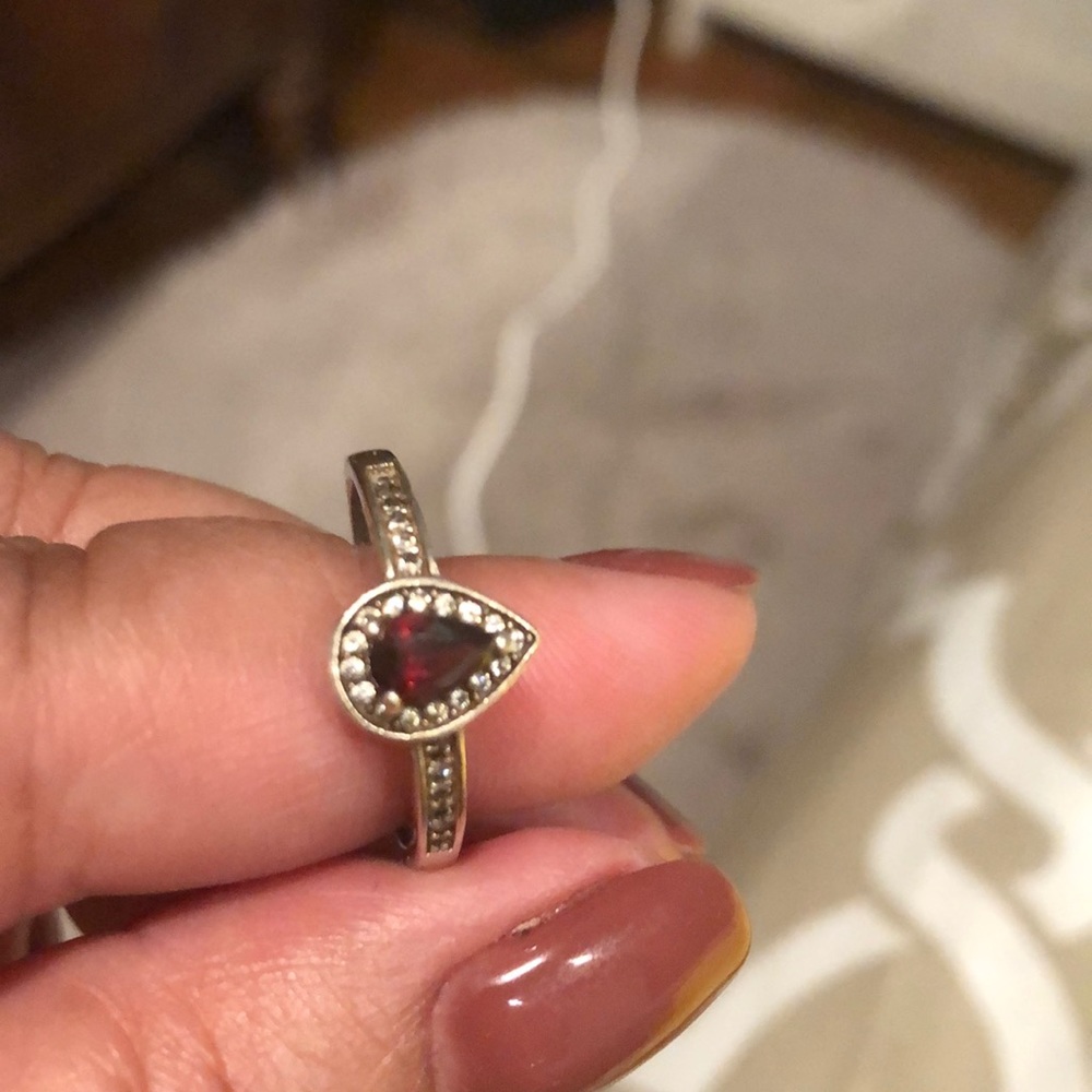 925 Silver ring - Picture 2 of 3